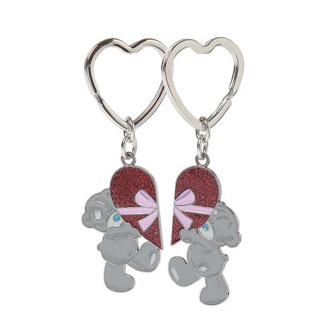 Love Heart 2 Part Me to You Bear Key Ring Extra Image 1